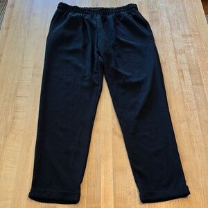 Veronica M Womens Black Joggers